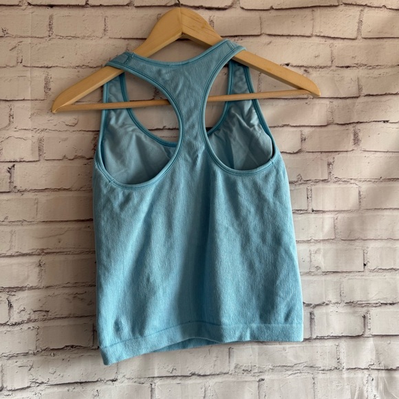 All in Motion Sky‎ Blue Racerback Tank - Picture 2 of 4